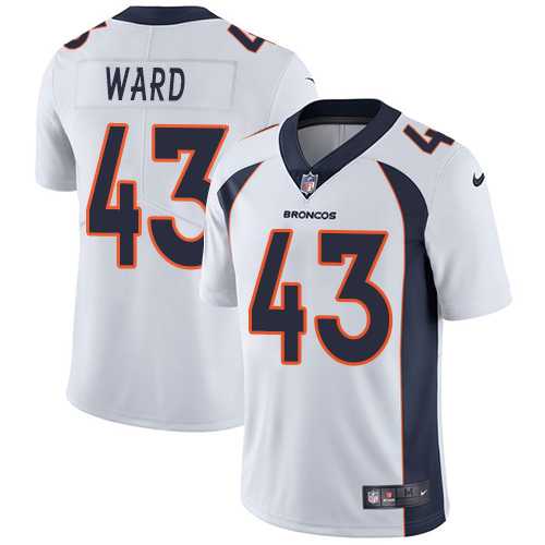 Nike Denver Broncos #43 T.J. Ward White NFL Vapor Untouchable Limited Jersey,We sell and wholesale Nike Denver Broncos #43 T.J. Ward White NFL Vapor Untouchable Limited Jersey on line form chian!